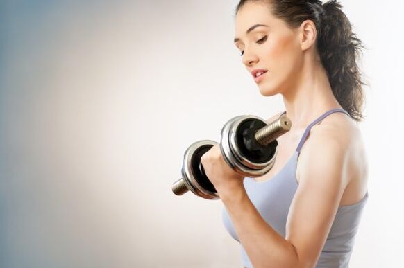 Fyysiset harjoitukset käsipainoilla auttavat laihtumaan 5 kg 7 päivässä