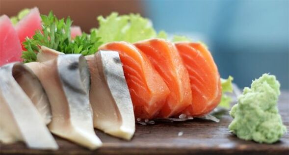 Japanilaisella ruokavaliolla voit syödä kalaa, mutta ilman suolaa